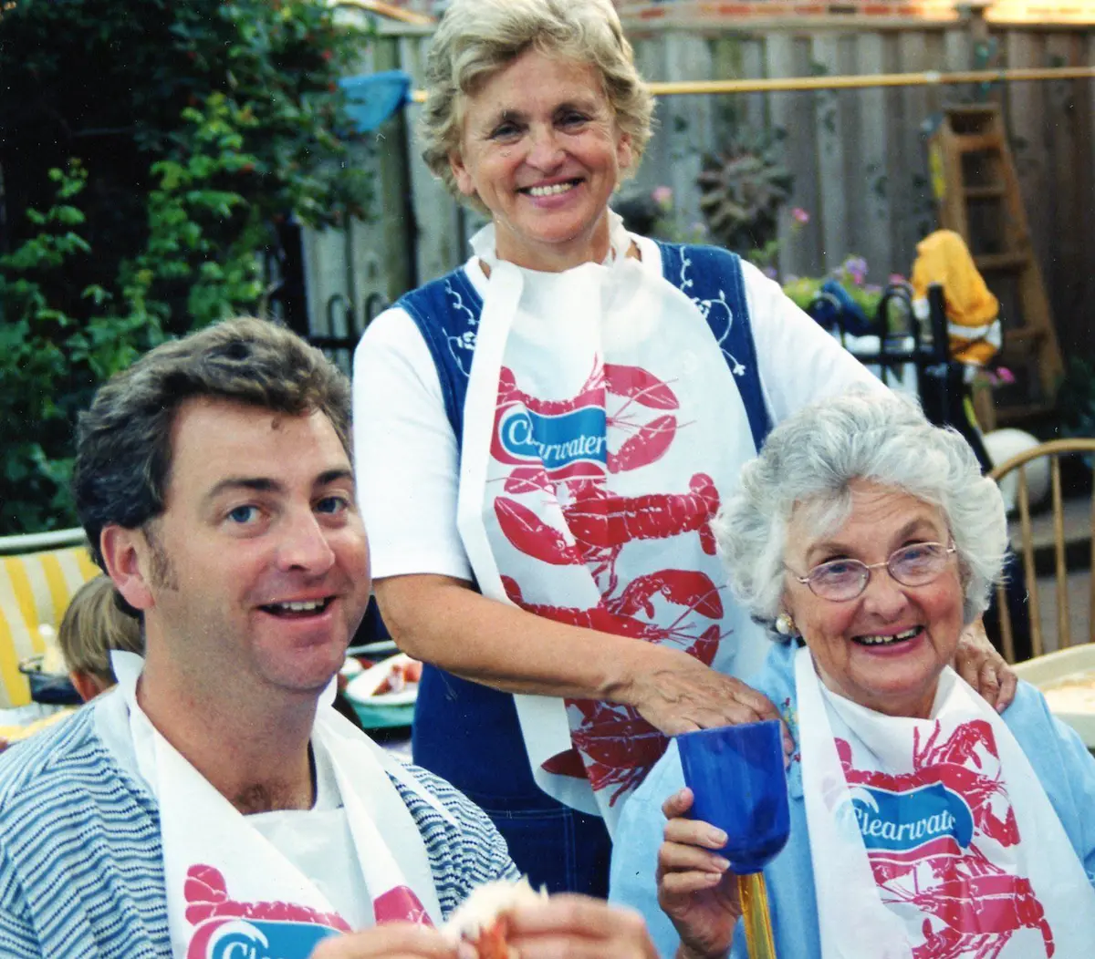 Dad, Nanny, Auntie Carmel