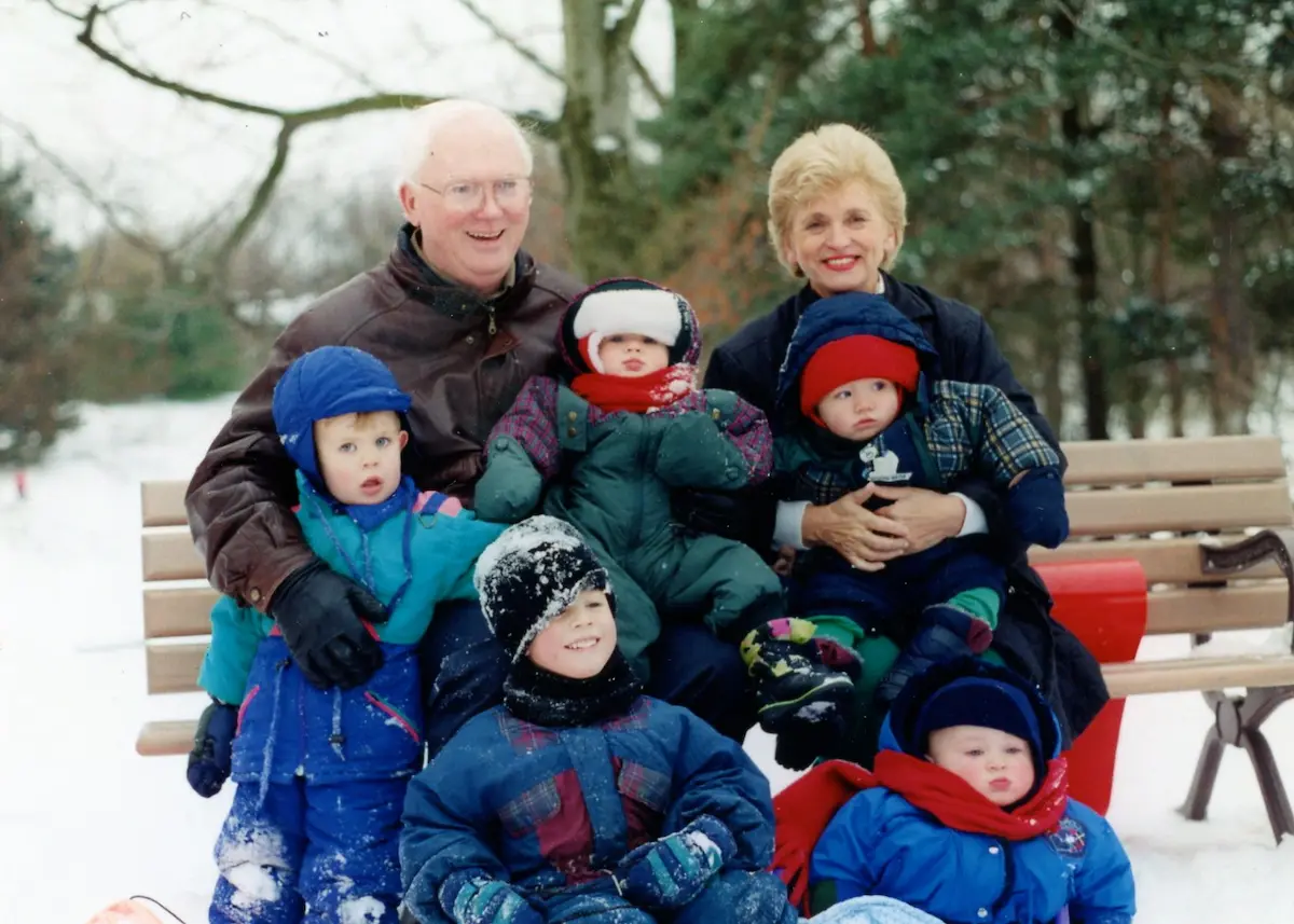 Nanny, Pa, Grandkids